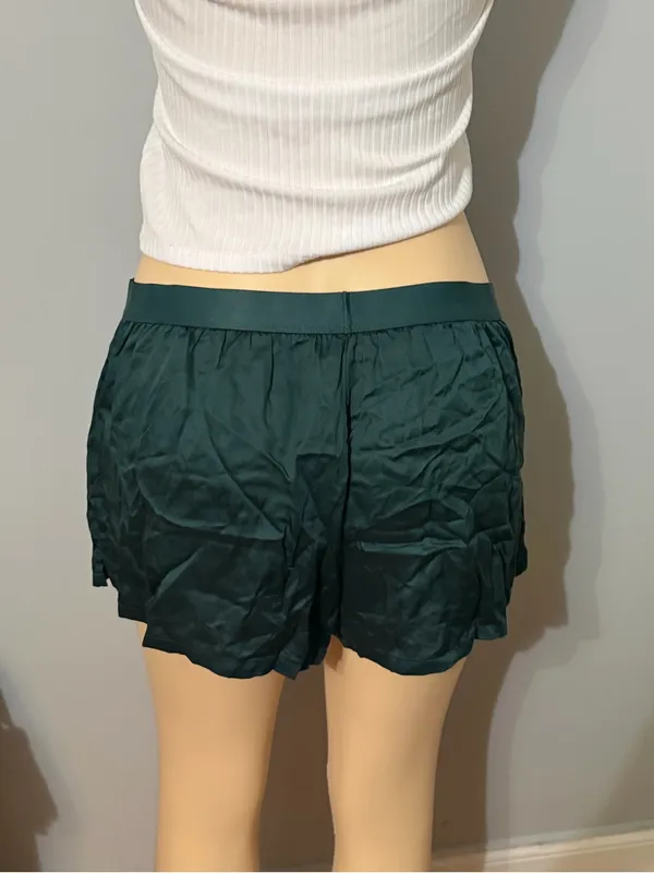 Victoria's Secret PINK satin rhinestone trim shorts - Image 2