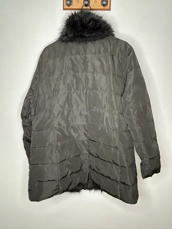 Versace 1969 Faux Fur-Accent Coat - Image 3