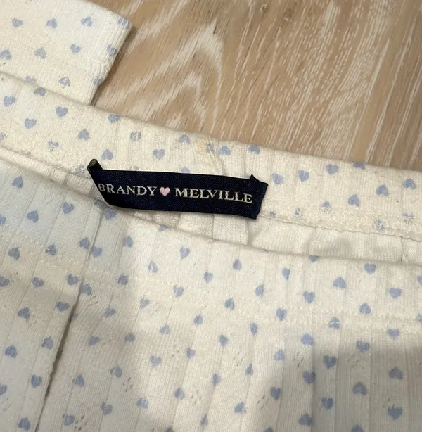 Brandy Melville Heart Sleep Pants - Image 3