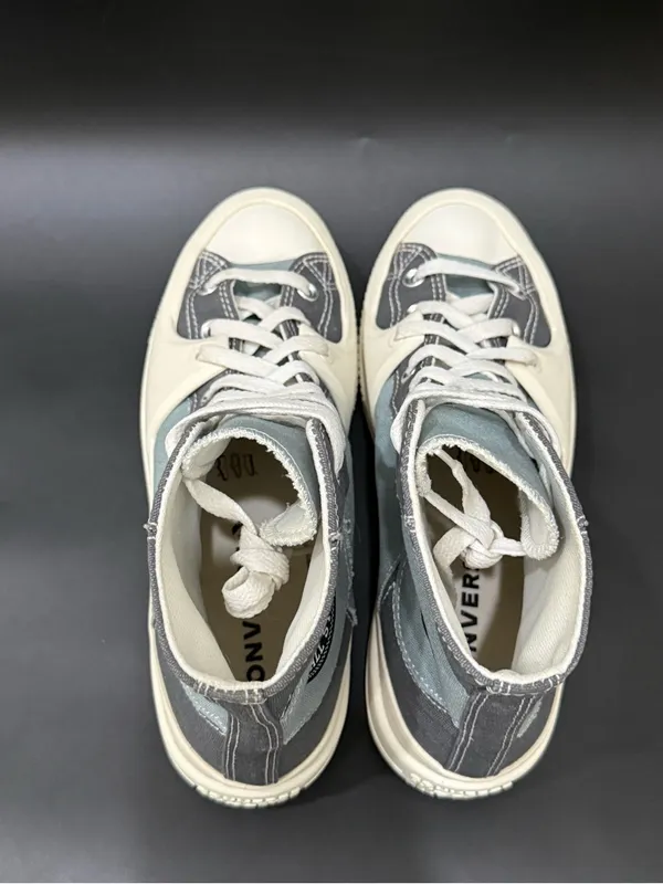 CONVERSE Chuck Taylor All Star Construct Color-block High Top Sneakers M8 W9 - Image 6