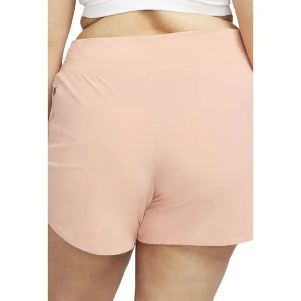 NWT NIKE Women's Eclipse Running Shorts (plus Size) In Orange 3X - Image 3