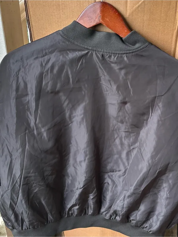 Birch and stone Women’s bomber jacket Black Size L - Image 9