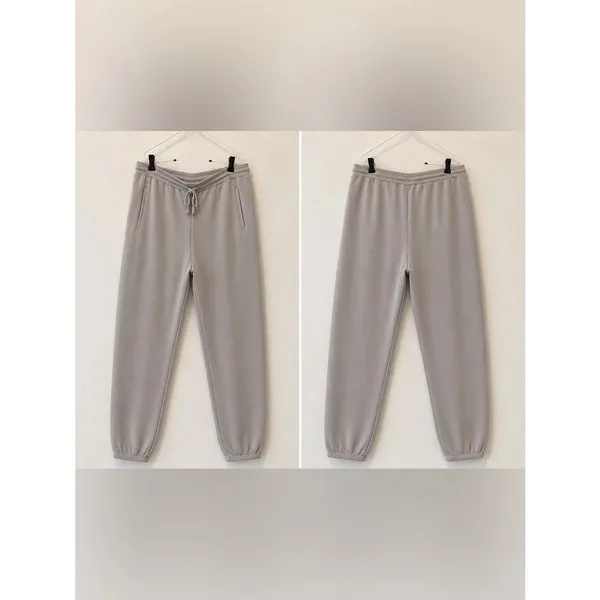 Barefoot Dreams Cozy Chic Luxe Sweatpant Joggers Women's XL Tall Beachrock - Image 3