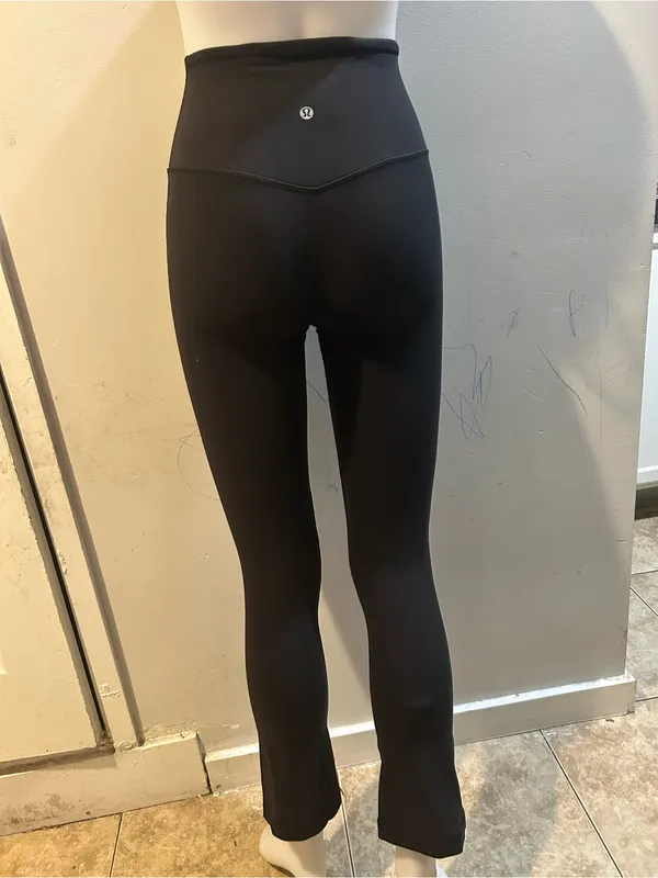lululemon athletica Black High-Rise Flared Leggings - Image 4