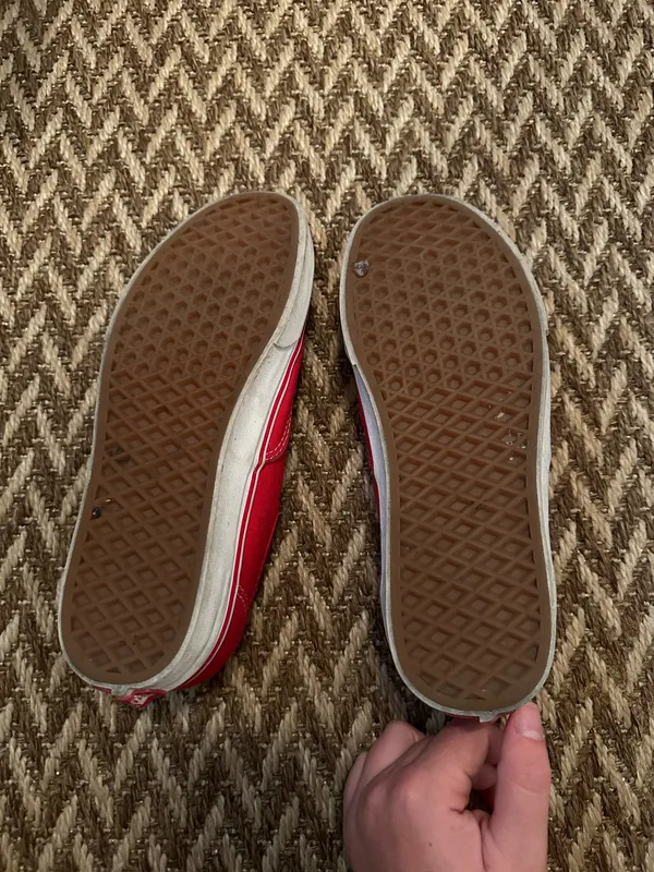Vans Red Authentic Shoes - Image 7