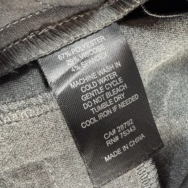 Rachel Zoe Women's Size 8 Gray Pull On Elastic Waist Cropped Ankle Pant Trouser - Image 6