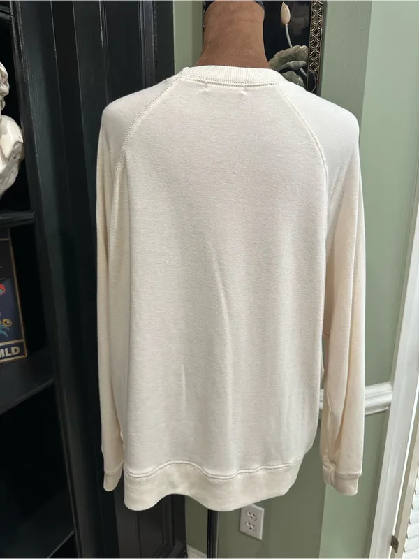 Altar’d State “GRATEFUL” Floral Sweater – Soft & Oversized – Size Small - Image 7