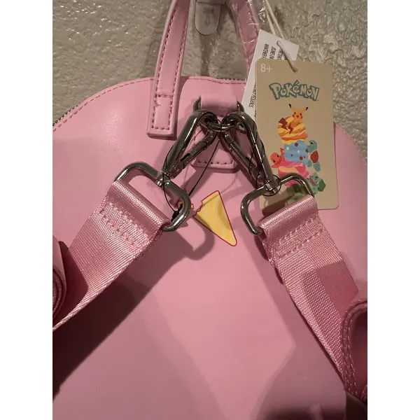 NWT Loungefly Pokemon Ice Cream Denim Jacket Mini Backpack Purse Bag - Image 5