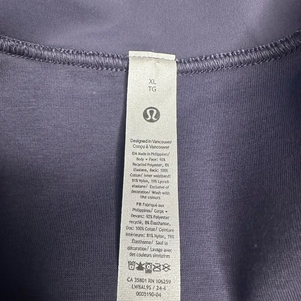 Lululemon Scuba High Rise Mini Skirt Velvet NWT Size XL (NFAL) LW8AL9S - Image 10