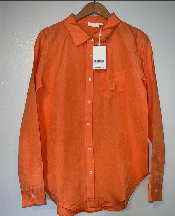 Monday Swimwear Monaco Linen Shirt - Image 3