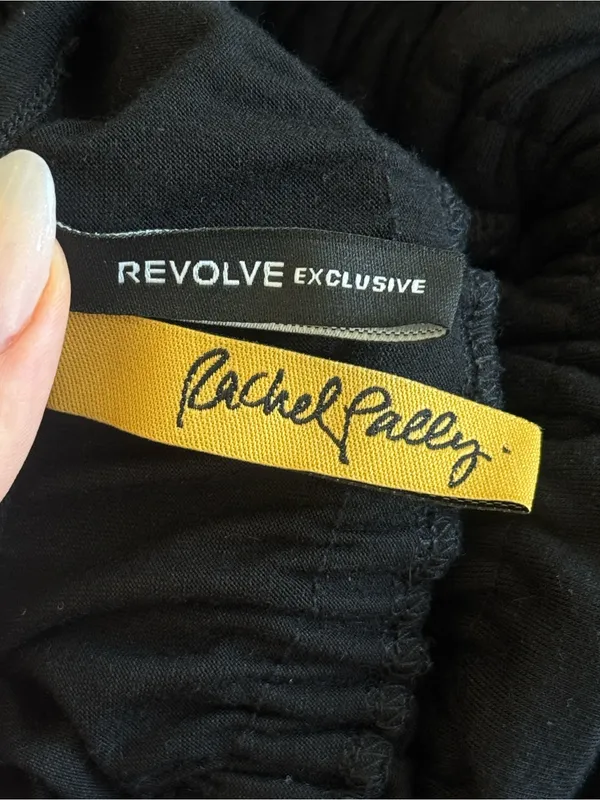 Rachel Pally Revolve Exclusive Black Modal Halter Wide Leg Jumpsuit XS - Image 2