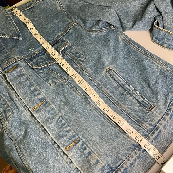 Vintage Old Navy Denim Jean Jacket 90s Y2K Unisex XL - Image 10
