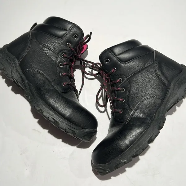 Brahma Steel‎ Toe Boots Size 8. B63 Black - Image 3