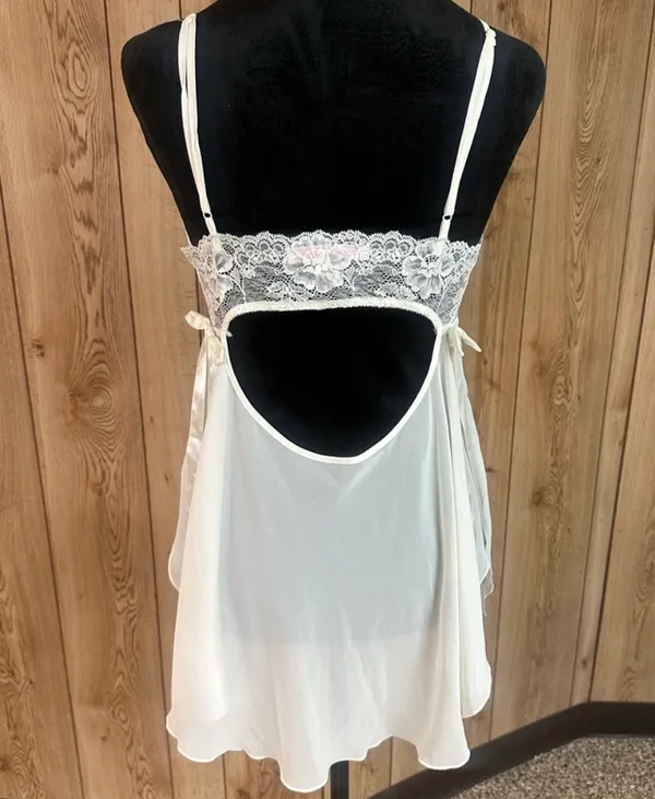 Victorias Secret Vintage 1999” Ivory Lace Lingerie - Image 4