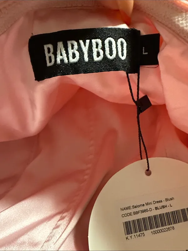Babyboo New SALOME MINI DRESS - BLUSH large - Image 8