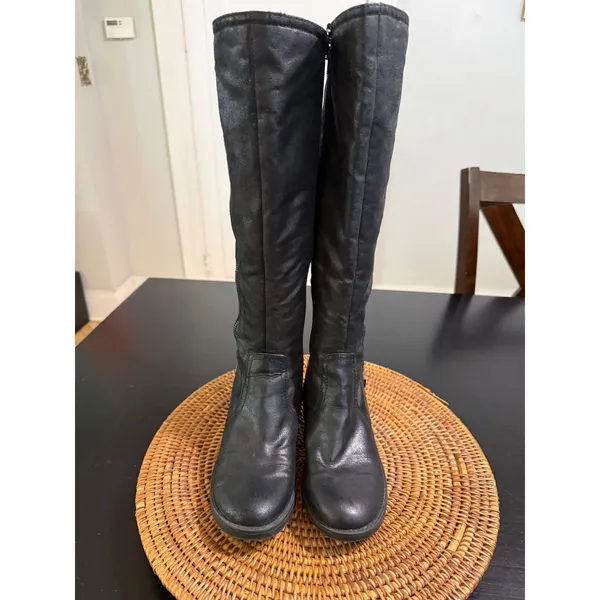 Baretraps Oria Black Tall Riding Boots Women 6M BTF16-10571-025-78 - Image 2