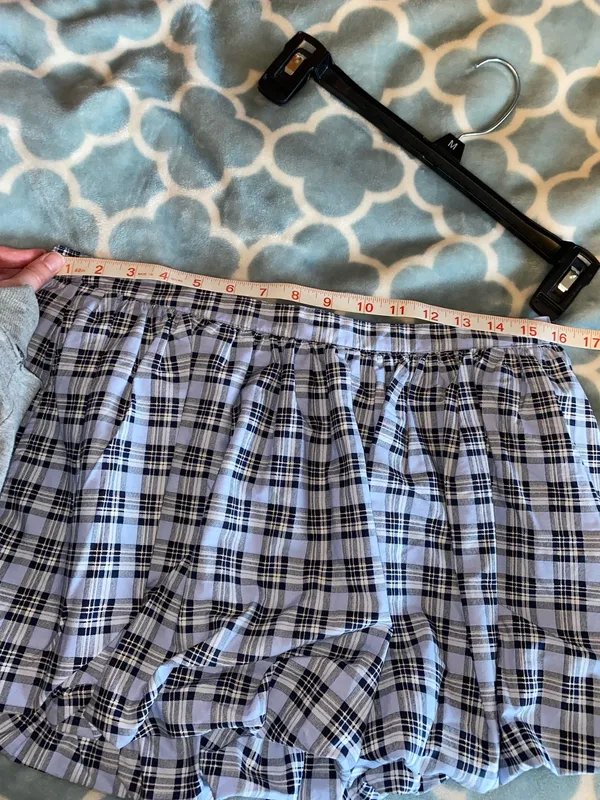 Hollister plaid bubble skirt nwt - Image 5