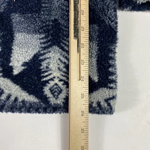 Vintage Ralph Lauren Fleece Sherpa LRL Navajo Aztec Southwestern Tirbal Jacket L - Image 10