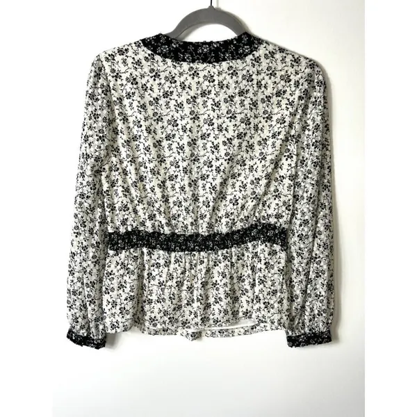 Madewell floral print top women’s XS‎ - Image 7
