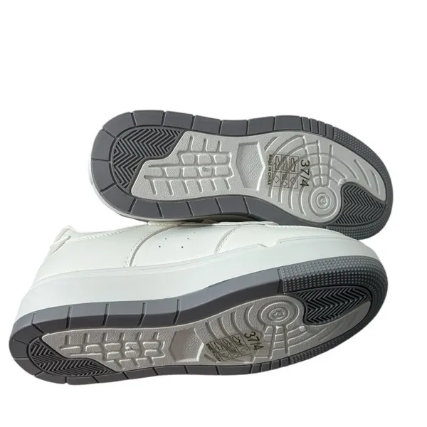 NWT PrettyLittleThing Chunky Platform Sneakers White US 6 - Image 7