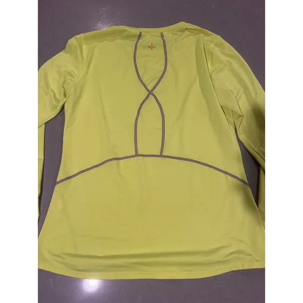 Tommie Copper Long Sleeve Athletic Shirt Yellow Cool‎ Copper Fabric Size L - Image 5