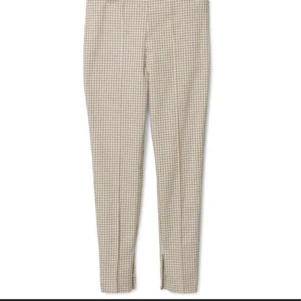 Theory‎ Alettah Ainsley Check Cropped Pants - Image 5