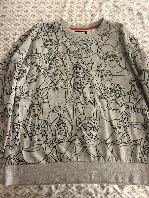 “OH MY DISNEY!” Disney Prince crewneck - Image 2
