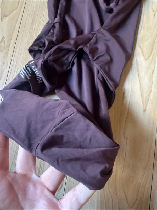 Myra Swim One Piece Brown Size XS - Image 3