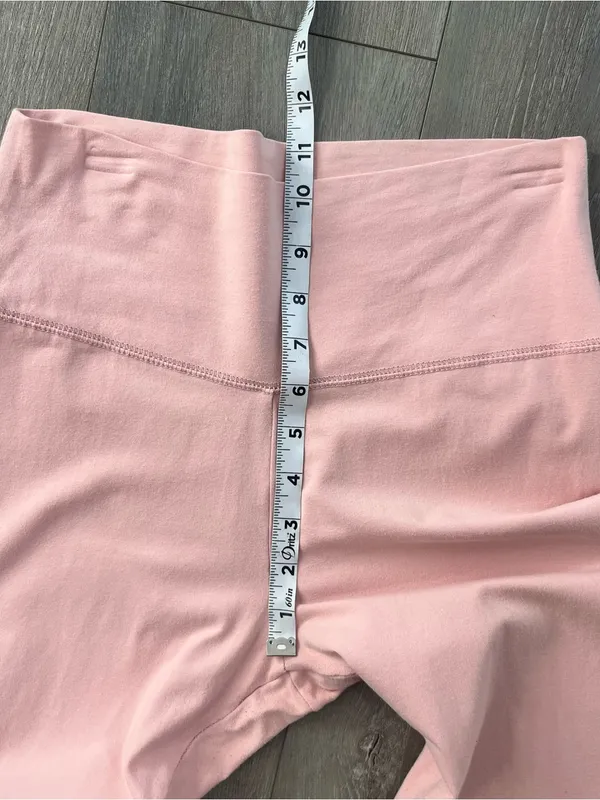 Aerie Chill Play Move Pink Tie Dye High Rise Leggings Size Large - Image 8