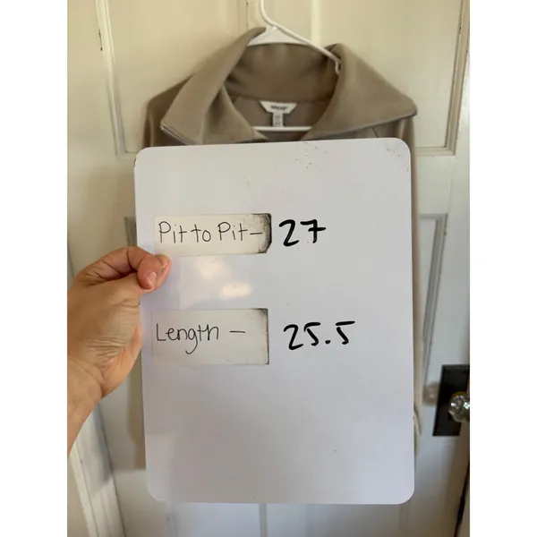 Spanx‎ beige Air Essentials zip pullover size 1x - Image 9