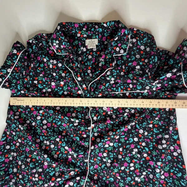 Kate Spade Floral Pajama Set Size XL Multicolor‎ Lounge Comfy Preppy Colorful - Image 10