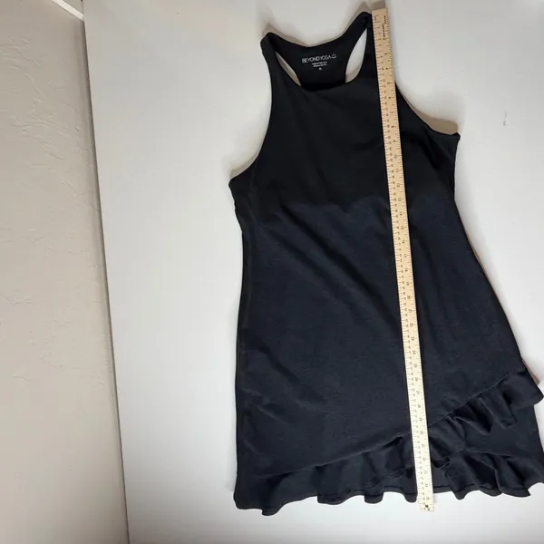 Beyond Yoga Spacedye Ruffled Up High Neck Racerback Dress Size XL‎ Athleisure - Image 12