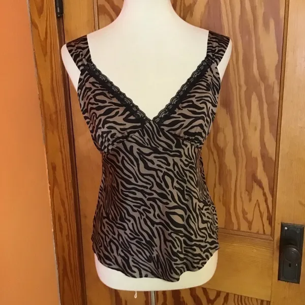 Wild Fable Tiger stripes n lace sexy NWT camisole - Image 8