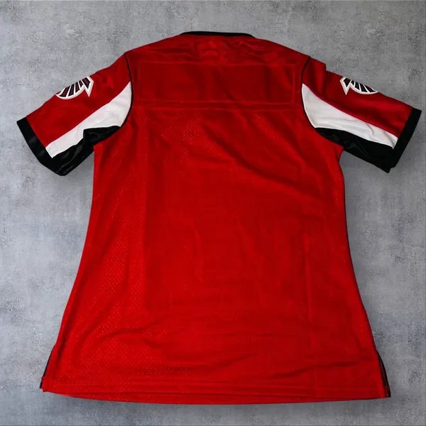 NEW Atlanta Falcons Jersey Womens S Red Blank NFL Pro Line Football‎ - Image 2