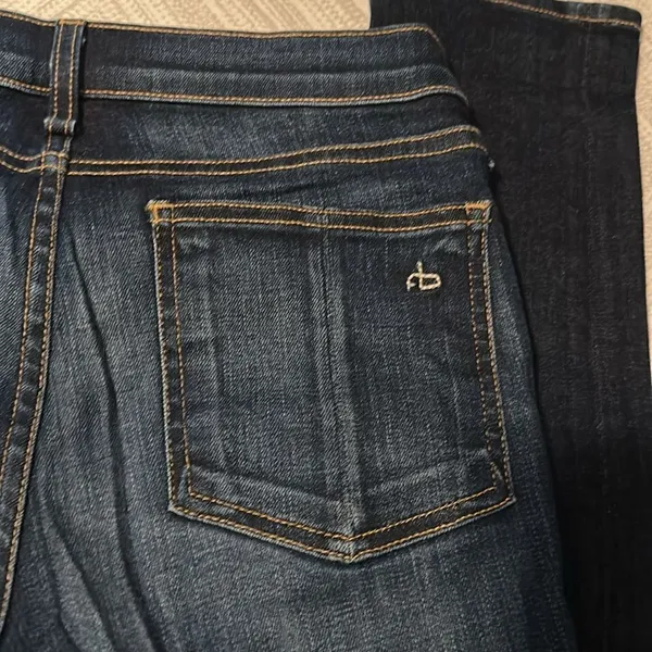 Rag & Bone Women’s Dark Blue Skinny Jeans - Image 6