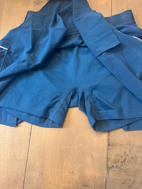 Nike Size XS Dri Fit Skirt Skort Blue - Image 4