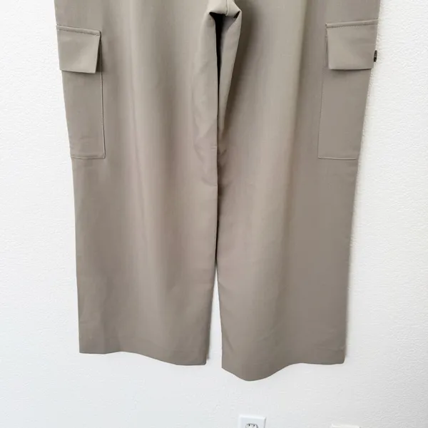 [Abercrombie & Fitch] Harper Tailored Ultra Wide Leg Cargo Pants NWT Size 31/12L - Image 7