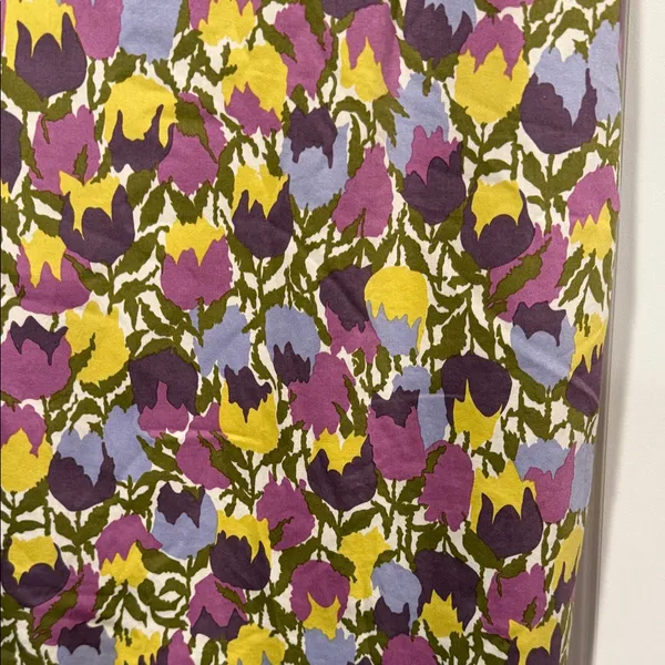 Boden valentine Purple and Yellow Floral Dress 10R‎ - Image 3