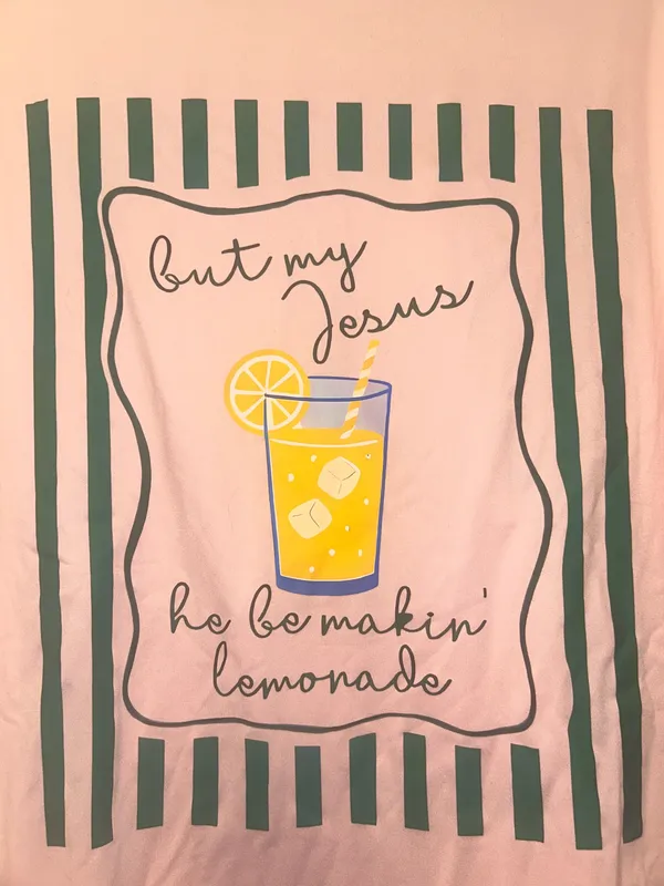Pink Lemon Tee Size L - Image 4