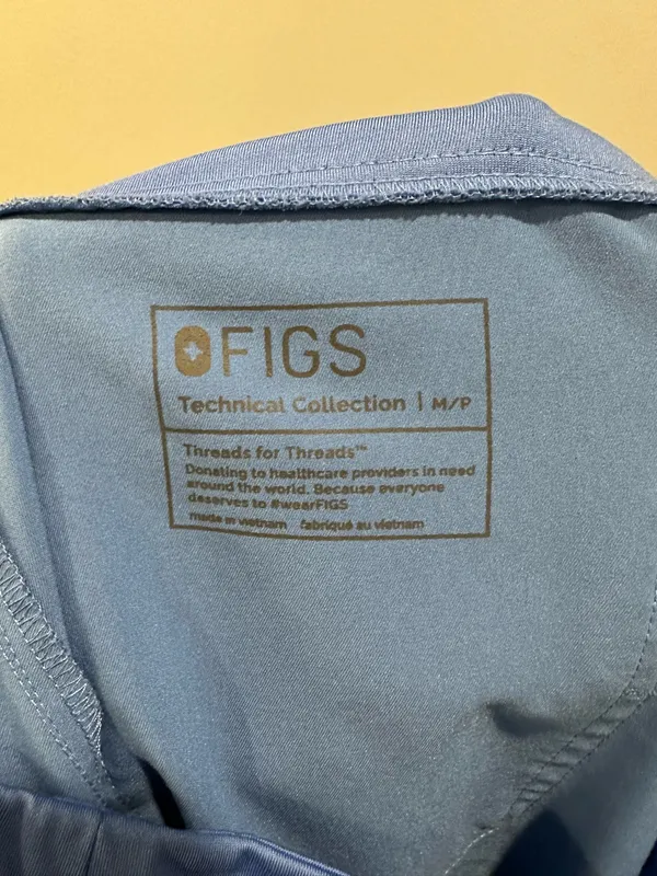 FIGS Zamora Jogger Scrub Pants Ceil Blue - Image 6
