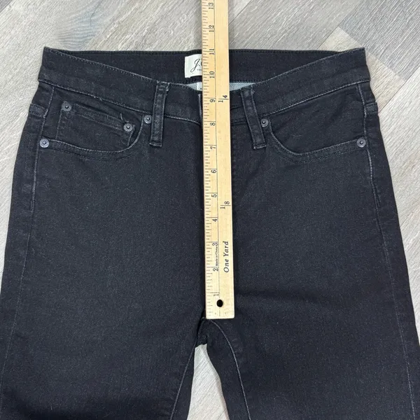 J. Crew High Rise Jegging Skinny Ankle Pants‎ Black 27 4 - Image 12