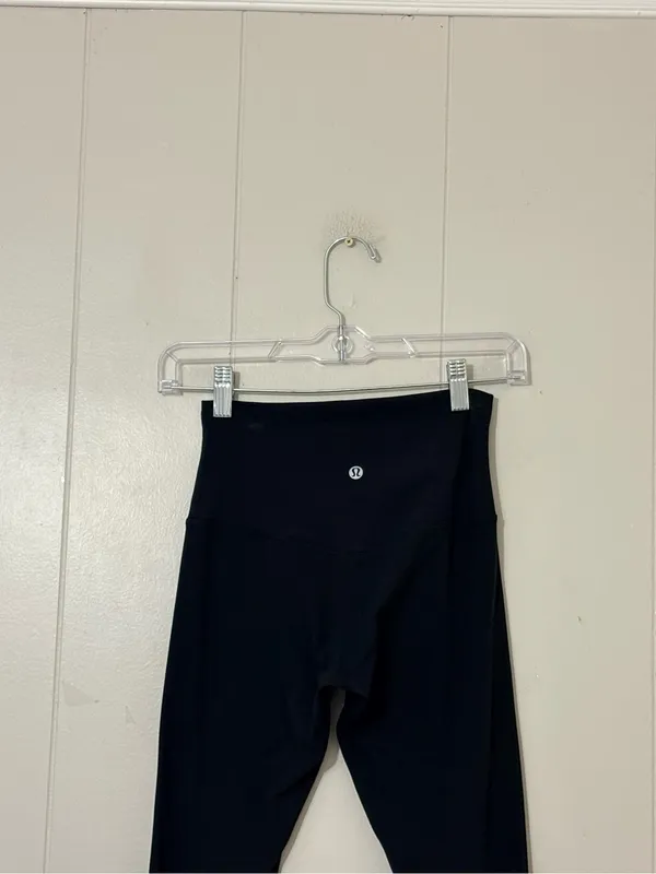 Lululemon Align High Rise Pant 28” Black Yoga Leggings Size 4 W5CTES - Image 6
