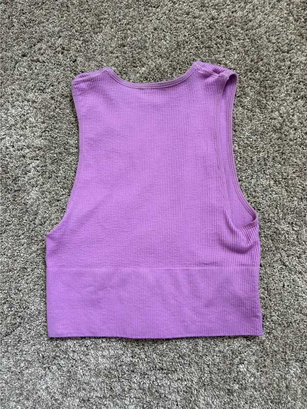 Purple Urban Outfitters Top Crop - Image 2
