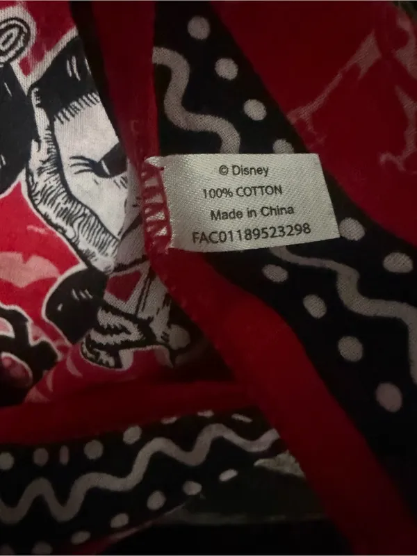 Walt Disney Cruise Line Pirate Night Square Bandana Scarf Mickey Mouse - Image 3