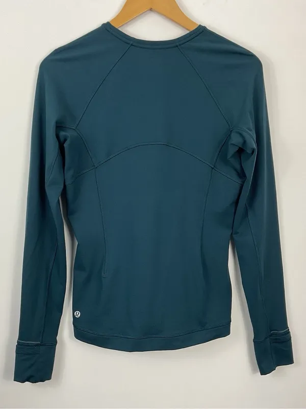 Lululemon Rulu Run Long Sleeve Shirt Womens Size 8 - Image 3