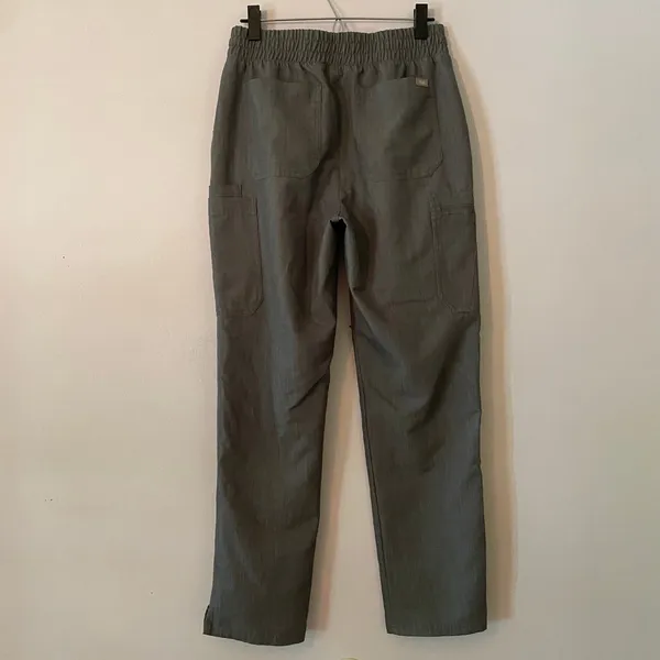 FIGS Graphite Gray Yola Straight Leg Scrub Pants Uniform Women's size Medium - Image 6