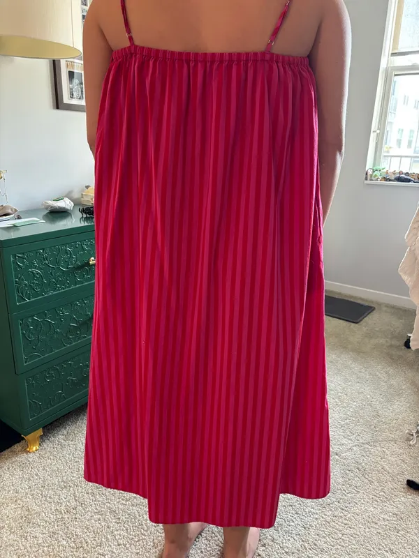 Madewell Marsha Stripe Cotton Midi Sundress - Image 4