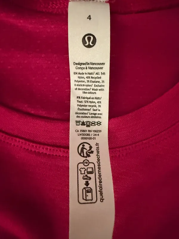 Lululemon long sleeve swiftly tech - Image 2