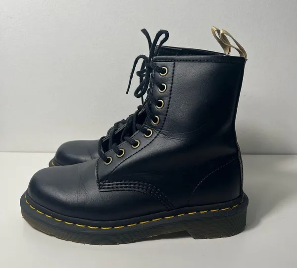 Dr. Martens 1460 The Originals Smooth Leather Lace Up Ankle Boots - Image 5