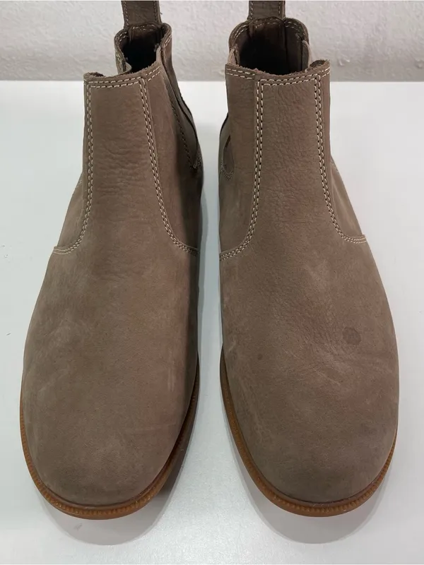Kodiak Brown Leather Chelsea Ankle Boots Booties Women 9.5 Boho - Image 2